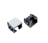 SMD Rj45  / Low Profile RJ45 Jack , Rj45 Phone Jack With Sinking Plate High 8.6 mm
