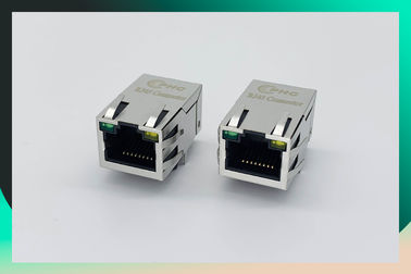 Custom Shielded RJ45 With Integrated Magnetics RML-015L-08F0-GG-MN 10/100/1000 Lan