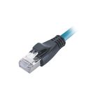 Male To Female 1m Cat 6A 26AWG Networking Cable With RJ45 Connector