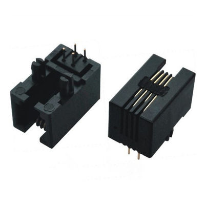 6P6C 4P4C 4 Pin 6 Pin Female RJ11 Modular Jack