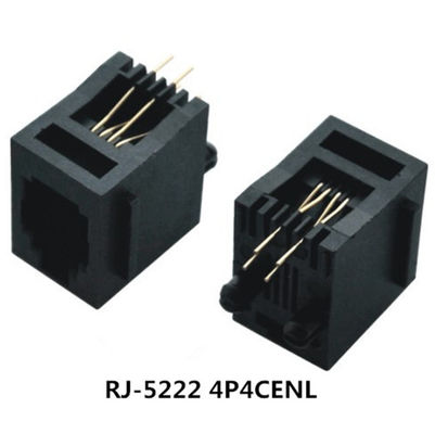 6P6C 4P4C 4 Pin 6 Pin Female RJ11 Modular Jack