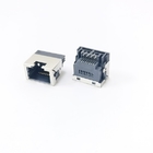 Low Profile RJ45 1x1 GRN/YEL LED DIP With Shield Gold Plated 3U