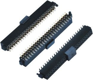 1.27 Pitch  Connectors 2 Low 8-60pins SMT Female Pin Headers , Pin Header Connector With Cap  LCP plastic