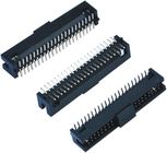 2.54MM Pitch Female Pin Headers Connector , 40 Pin Header DIP Dual 90 Degree For PCB