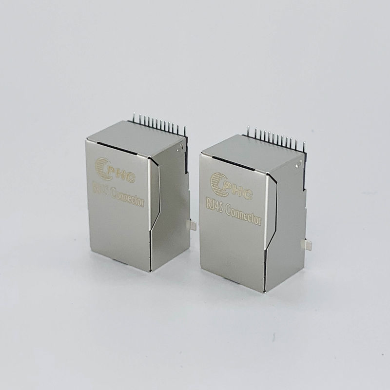 2.5 Gigabit Magnetic SMT 1X1 RJ45 Magjack Ethernet Connector