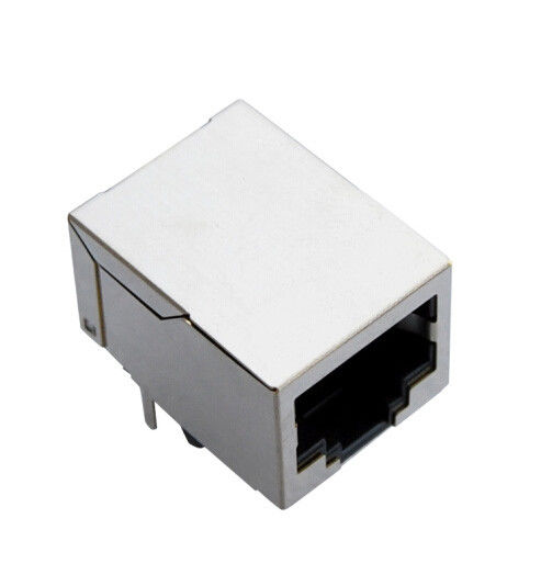 Integrated Magnetic RJ45 Jack , RJ45 PCB Connector Modules With Shield