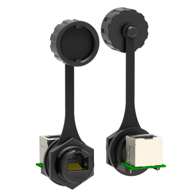 Waterproof Rj12 RJ11/RJ45/RJ48 Industrial Waterproof Connector